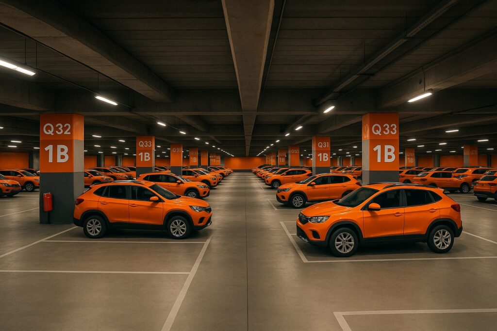 Gestão de estacionamento rotativo