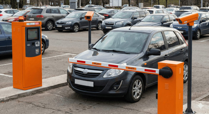 equipamento para estacionamento