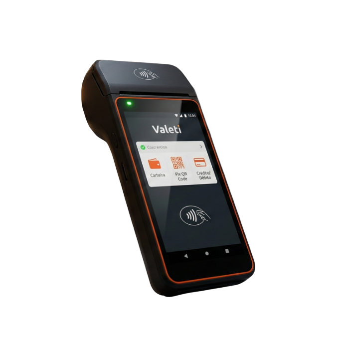 maquininha para estacionamento POS Android Valeti
