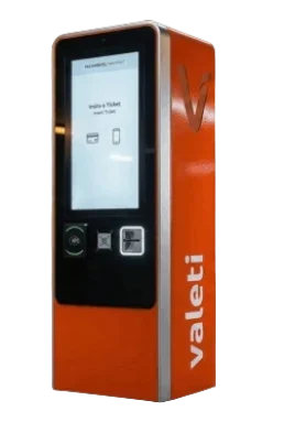 totem para estacionamento que serve para autoatendimento do cliente