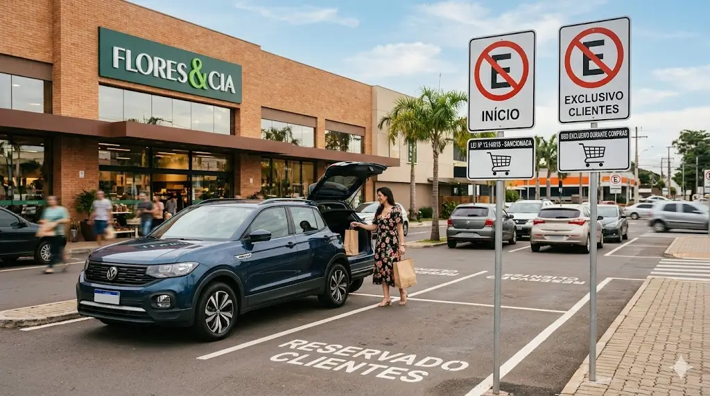 estacionamentos exclusivos para clientes