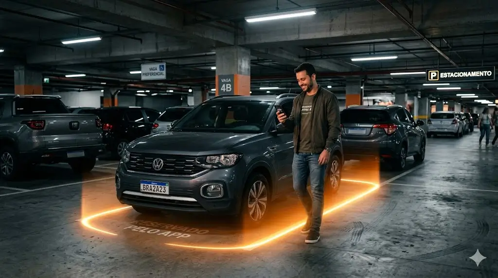 Aplicativo para estacionamento