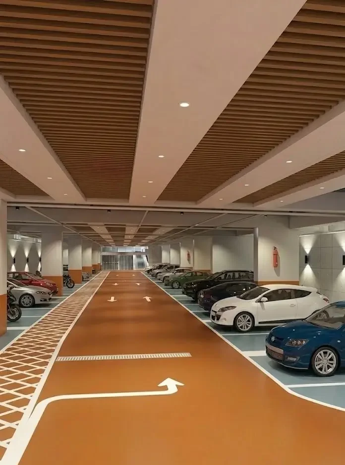 Parking que utiliza sistema de estacionamento e garagem da Valeti